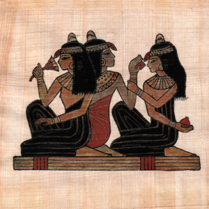 Contact: Egyptian women preparing for Valley Festival (probably Theban)